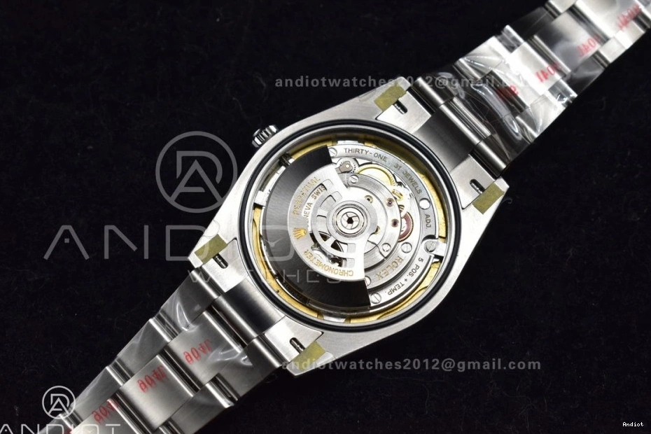 1:1 Dial Best 904L Perpetual 124300 41mm Steel Silver VR Clean Edition 935 Oyster SunProtective 0712